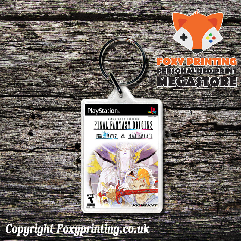 Final Fantasy Origins 3 - PS1 Playstation 1 Game Inspired Retro Gaming Magnet