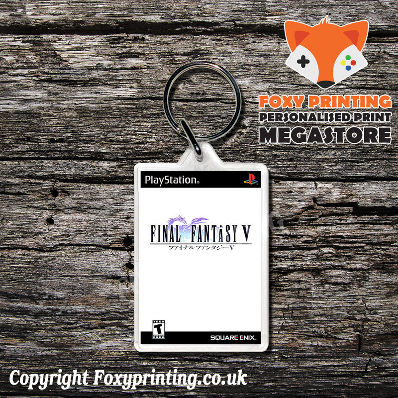 Final Fantasy V - PS1 Playstation 1 Game Inspired Retro Gaming Magnet