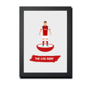 Fleetwood Town Football Club gift - The Cod Army- Tiny Men Big Balls Poster