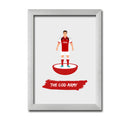 Fleetwood Town Football Club gift - The Cod Army- Tiny Men Big Balls Poster