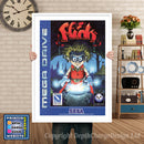 Flink Eu - Sega Megadrive Inspired Retro Gaming Poster A4 A3 A2 Or A1