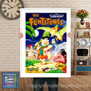 Flint Stones - Sega Megadrive Inspired Retro Gaming Poster A4 A3 A2 Or A1