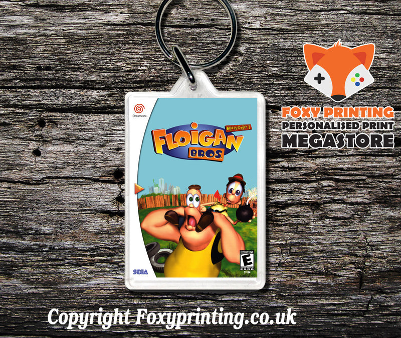Floiganbros - Sega Dreamcast Game Keyring