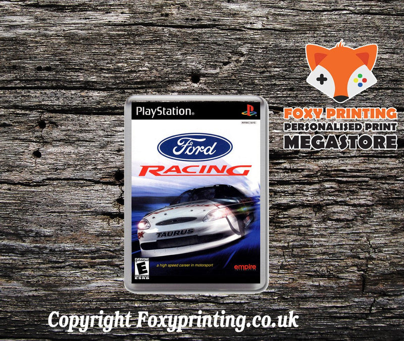 Ford Racing - PS1 Playstation 1 Game Inspired Retro Gaming Magnet