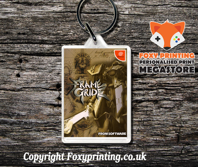 Framegride Jp - Sega Dreamcast Game Keyring