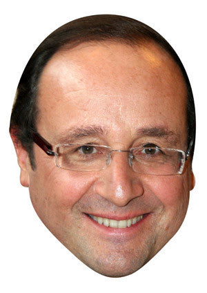 Francois Hollande Face Mask – Fancy Dress Cardboard Costume Mask