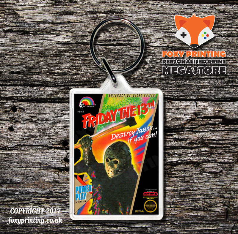 Freedom Force Retro NES Game Cover Art Gaming Keyring