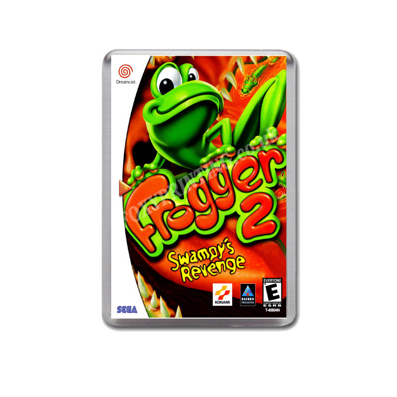 Frogger 2 Sega Dreamcast Style Inspired Retro Game Magnet