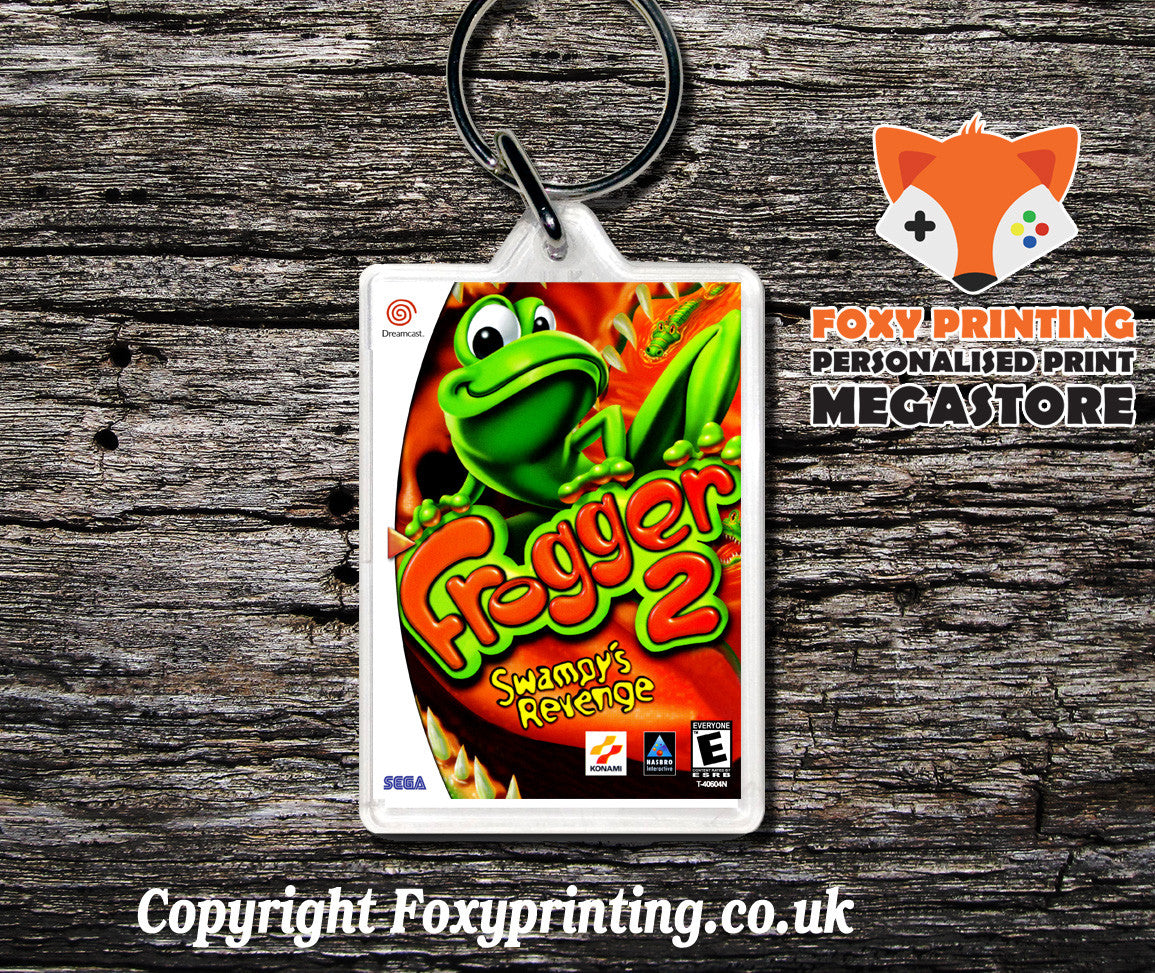 Frogger2 - Sega Dreamcast Game Keyring