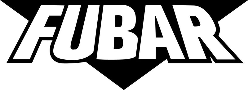 Fubar Novelty Vinyl Car Sticker