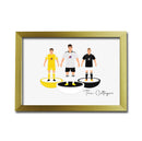 Fulham Football Club gift - Tiny Men Big Balls Poster