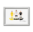 Fulham Football Club gift - Tiny Men Big Balls Poster