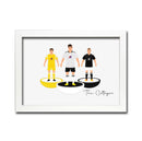 Fulham Football Club gift - Tiny Men Big Balls Poster