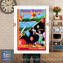 Funny World And Balloon Boy - Sega Megadrive Inspired Retro Gaming Poster A4 A3 A2 Or A1