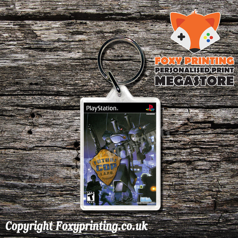 Future Coplapd - PS1 Playstation 1 Game Inspired Retro Gaming Magnet