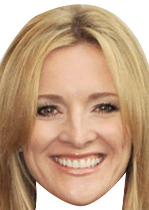 Gabby Logan Celebrity Face Mask Fancy Dress Cardboard Costume Mask