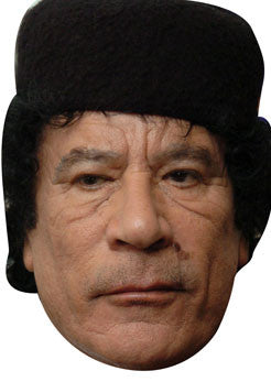 Gadhafi Face Mask Celebrity Party Face Mask