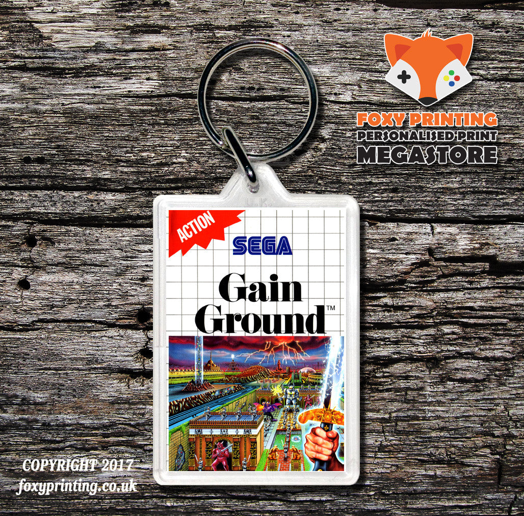 Gaining Ground - Sega Master System Keyring