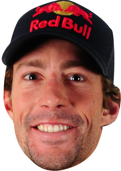 Travis Pastrana Portrait SPORTS Celebrity Face Mask Fancy Dress Cardboard Costume Mask