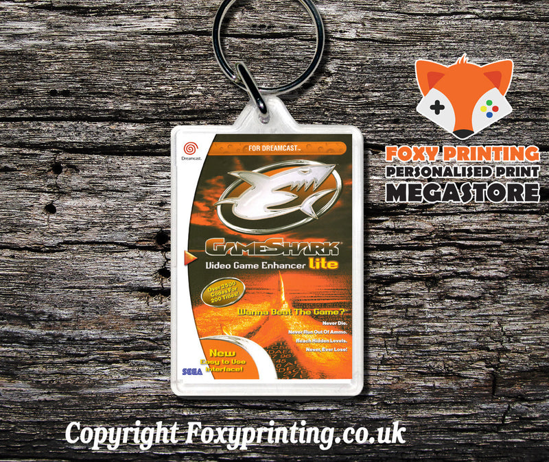 Gamesharklite - Sega Dreamcast Game Keyring