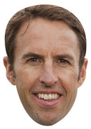 Gareth Southgate Celebrity Face Mask Fancy Dress Cardboard Costume Mask