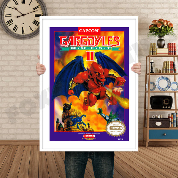Gargoylesquest2 Retro Game Inspired Theme Nintendo NES Gaming