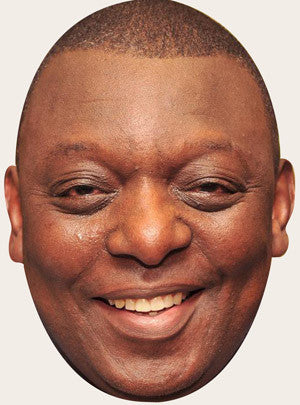 Garth Crooks Celebrity Face Mask Fancy Dress Cardboard Costume Mask