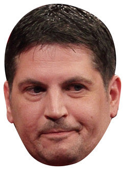 Gary Anderson Face Mask – Fancy Dress Cardboard Costume Mask