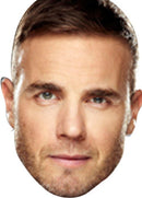 Gary Barlow X Factor Face Mask Celebrity Face Mask Fancy Dress Cardboard Costume Mask