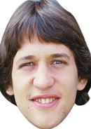 Gary Linaker Young Celebrity Face Mask Fancy Dress Cardboard Costume Mask