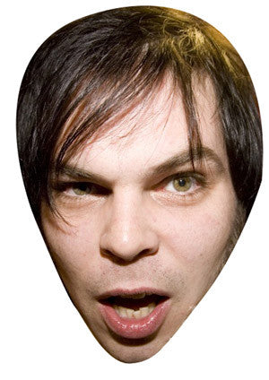 Gaz Coombes Celebrity Face Mask Fancy Dress Cardboard Costume Mask