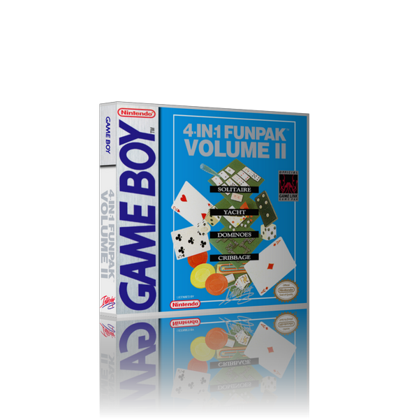 4in1 fun pack volumeii REPLACEMENT Retro Gaming Case