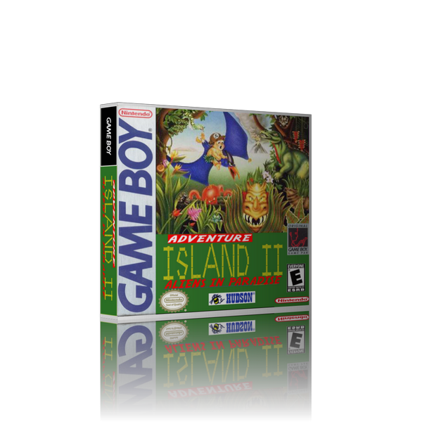 Adventure island 2 REPLACEMENT Retro Gaming Case
