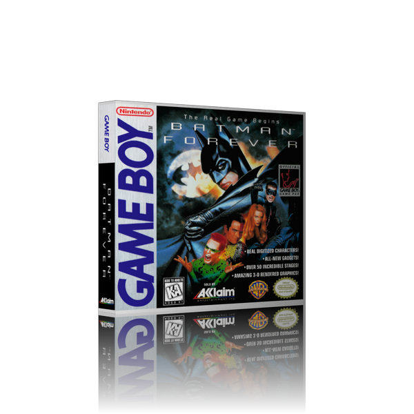 Batman forever REPLACEMENT Retro Gaming Case