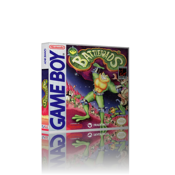 Battletoads REPLACEMENT Retro Gaming Case