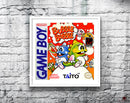Bubble Bobble Game Style Inspired Retro Gaming Poster A2 A3 Or A4