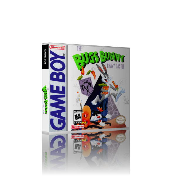Bugs bunny crazy castle REPLACEMENT Retro Gaming Case