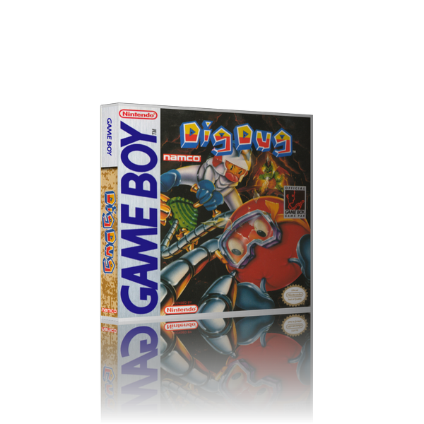 Digdug REPLACEMENT Retro Gaming Case