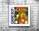 Donkykong Land 2 Game Style Inspired Retro Gaming Poster A2 A3 Or A4