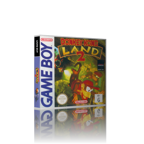 Donkey Kong land2 REPLACEMENT Retro Gaming Case