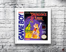 Dragons Lair Game Style Inspired Retro Gaming Poster A2 A3 Or A4