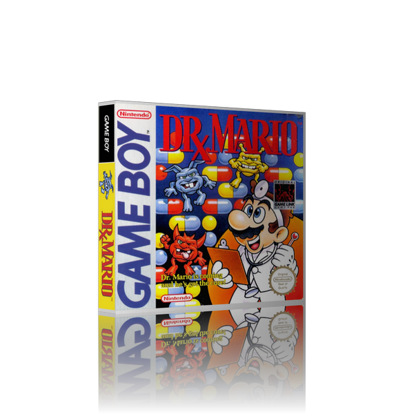 Dr Mario REPLACEMENT Retro Gaming Case