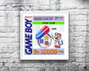 Dr Mario Jp Game Style Inspired Retro Gaming Poster A2 A3 Or A4
