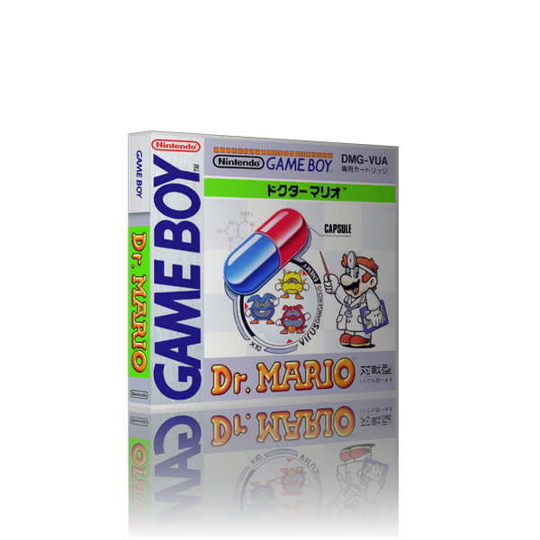 Dr Mario Jp REPLACEMENT Retro Gaming Case