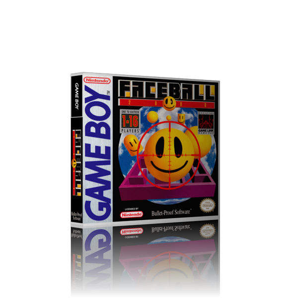 Faceball 2000 REPLACEMENT Retro Gaming Case