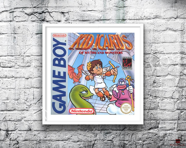 Kid Icarus Game Style Inspired Retro Gaming Poster