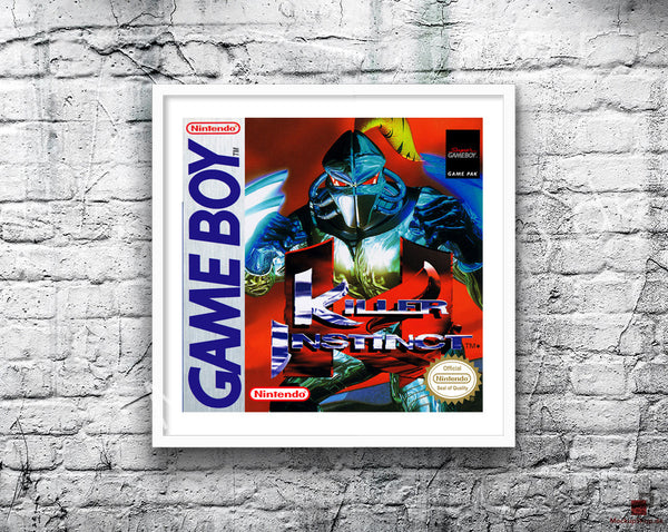 Killer Instinct Game Style Inspired Retro Gaming Poster