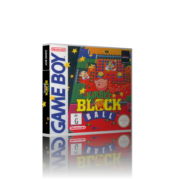Kirbys blockball REPLACEMENT Retro Gaming Case