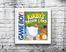 Kirbys Dream L And Au Game Style Inspired Retro Gaming Poster A2 A3 Or A4