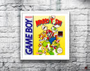 Mario And Yoshi Eu Game Style Inspired Retro Gaming Poster A2 A3 Or A4